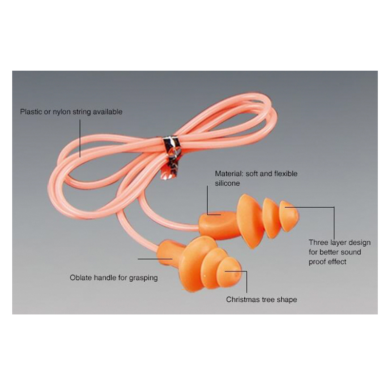 EM123 TPR/PU čepići za uši za smanjenje buke u obliku stabla EM123 TPR/PU čepići za uši za smanjenje buke u obliku stabla